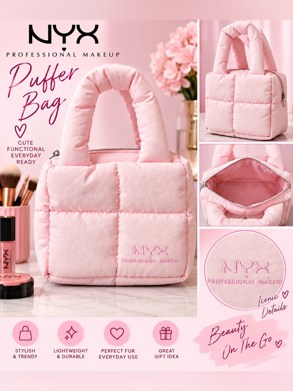NYX Mini Puffer Bag